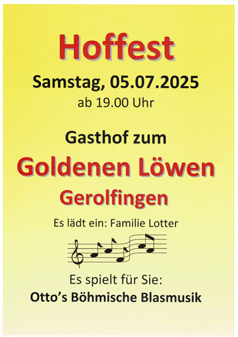 Lotter Hoffest 2025